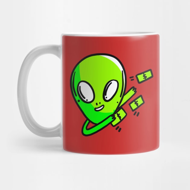 Confident Alien Space Alien Alien Head by rjstyle7